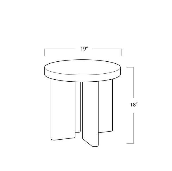 Fraya Side Table - Live from Detroit™